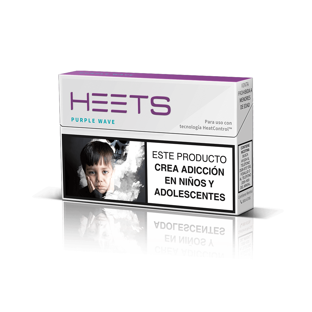 10 cajetillas de HEETS Purple Wave